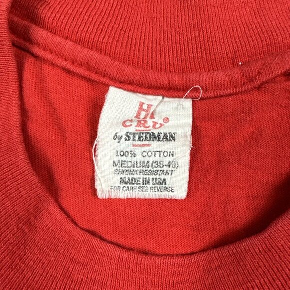 VTG Stedman The Bootlegger Italian Cuisine Las Vegas T-shirt Single Stitch USA M - Picture 3 of 7